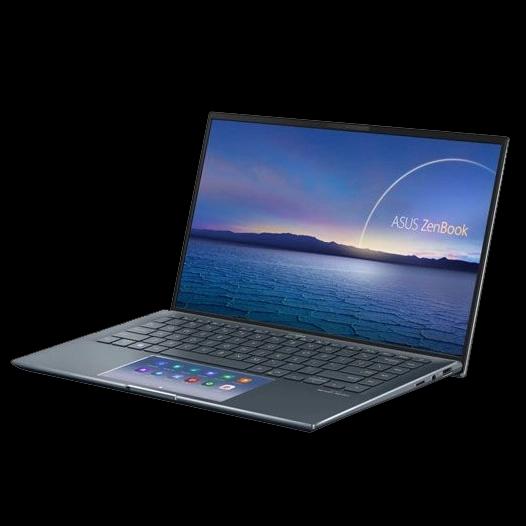 
Asus ZenBook 14 UX435EG (i7 11th Gen, MX450, 16GB RAM, 512GB SSD, ScreenPad, 14" FHD Touch display)

 Image