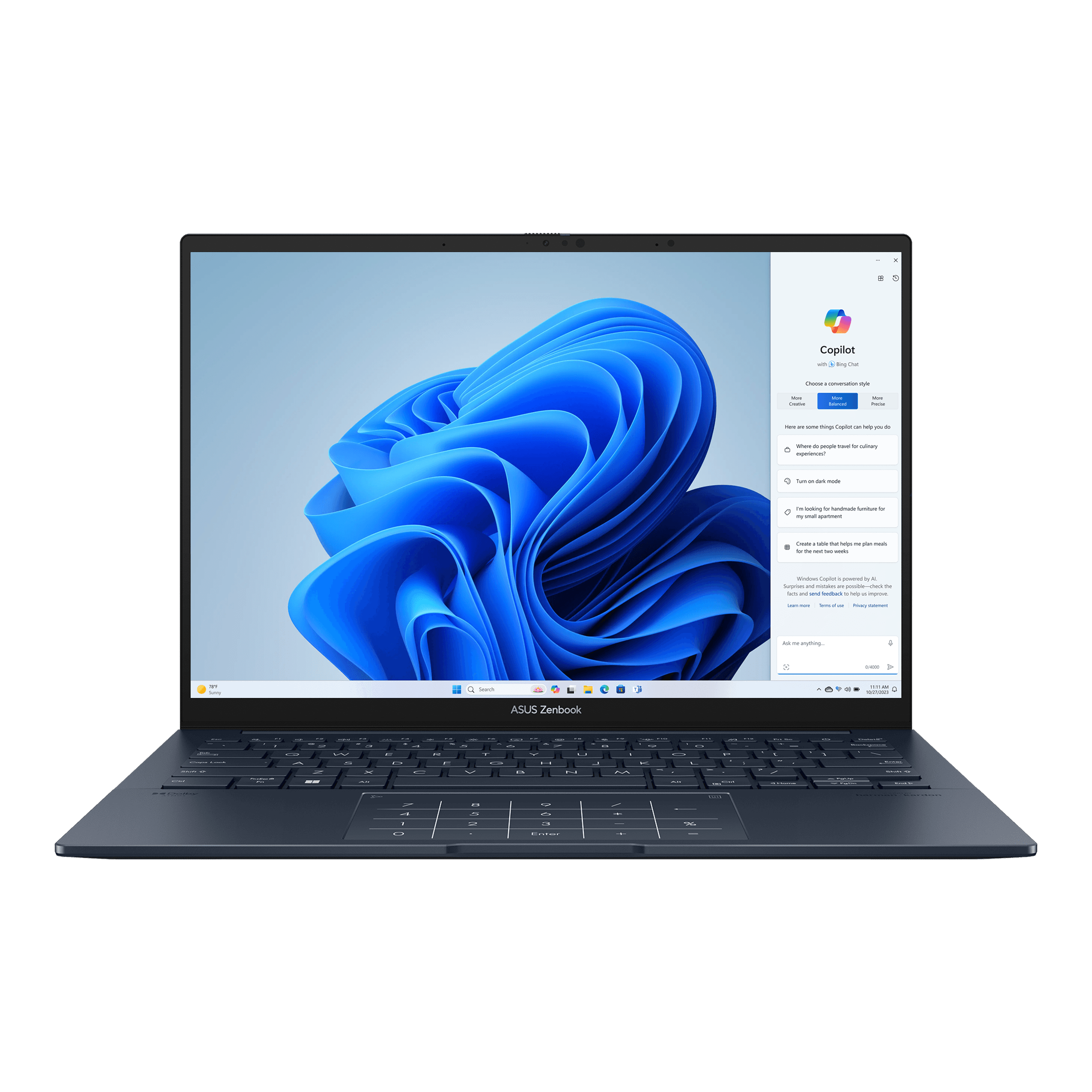 Asus Zenbook 14 2024 OLED (Core Ultra 9 185H, 16GB, 1TB, 14″ 3K OLED)