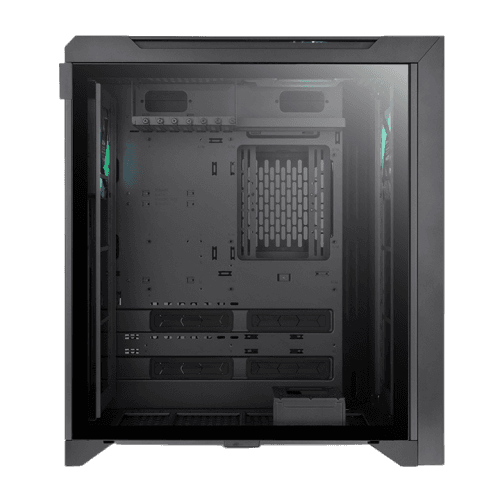 Thermaltake CTE C700 TG ARGB Mid Tower Chassis – Black/White, Tempered Glass, SPCC Image