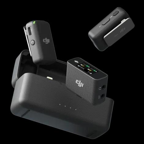 DJI	Mic(FCC) 2TX+1RX+ Charging Case	  Image