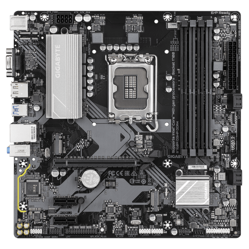 GIGABYTE B760M D3HP DDR4 MOTHERBOARD
