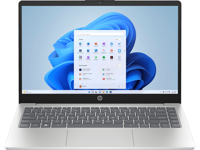 HP Notebook 14 2024 (14th Gen Intel Core 3 100U | Intel UHD Graphics) Image
