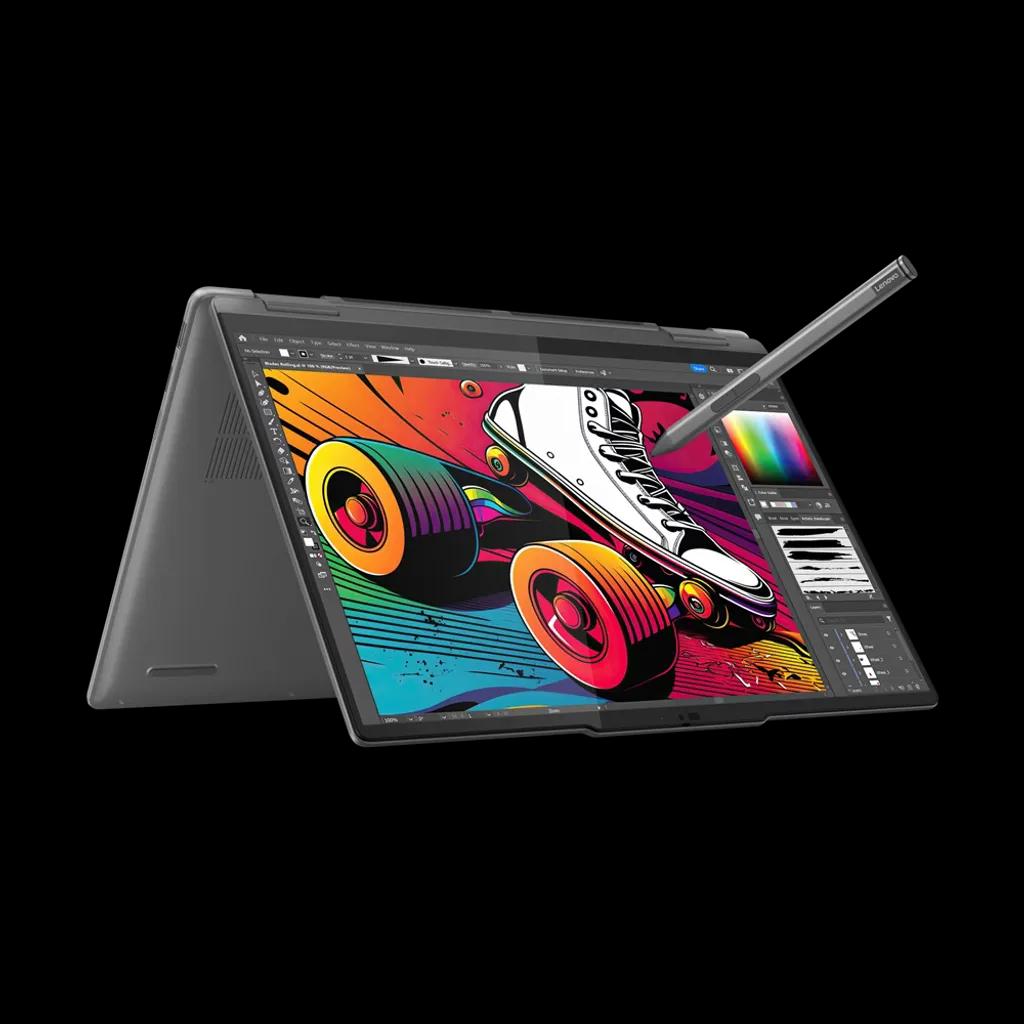 Lenovo Yoga 7i 2024 2-in-1 Laptop (Intel® Core™ Ultra 7 155H, 16GB RAM, 1TB SSD 14″ WUXGA OLED Touch Display) (Pen Included)