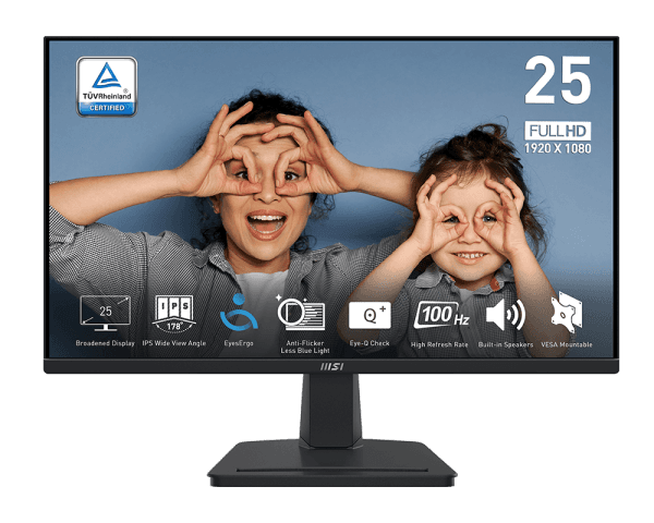 MSI Pro MP251 25" Business Productivity Monitor