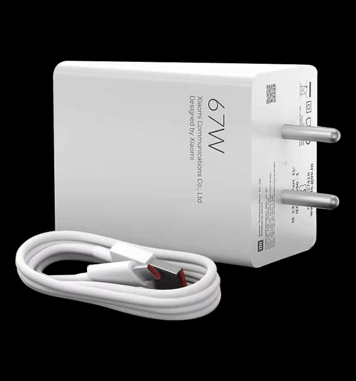 Mi 67W SonicCharge 3.0 Charger Combo