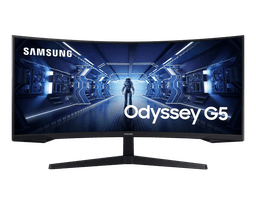 Samsung 34"Odyssey G5 Curved Gaming Monitor with WQHD resolution
