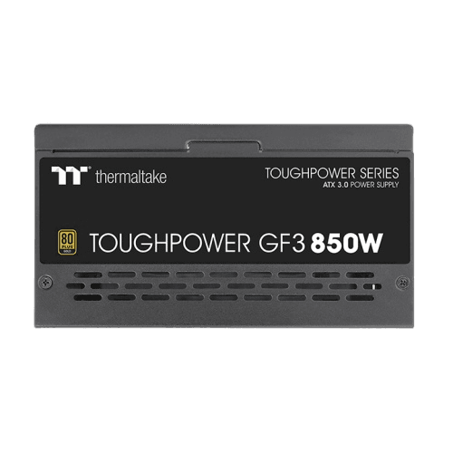 Thermaltake Toughpower GF3 850W Fully Modular Power Supply, Non Light, Full Range, Analog, 80 Plus Gold, 850W Max Output Capacity