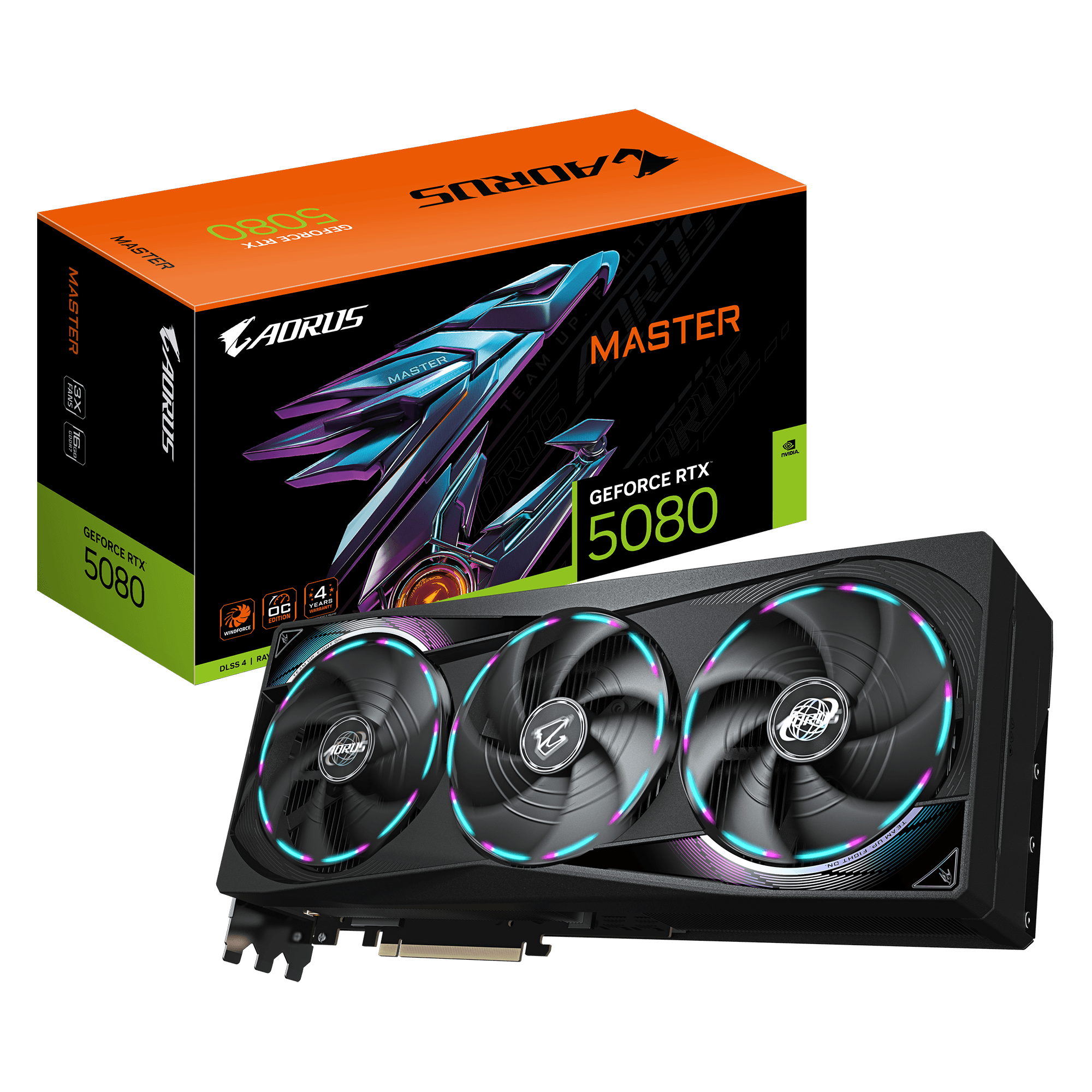 Gigabyte AORUS GeForce RTX 5080 MASTER 16GB