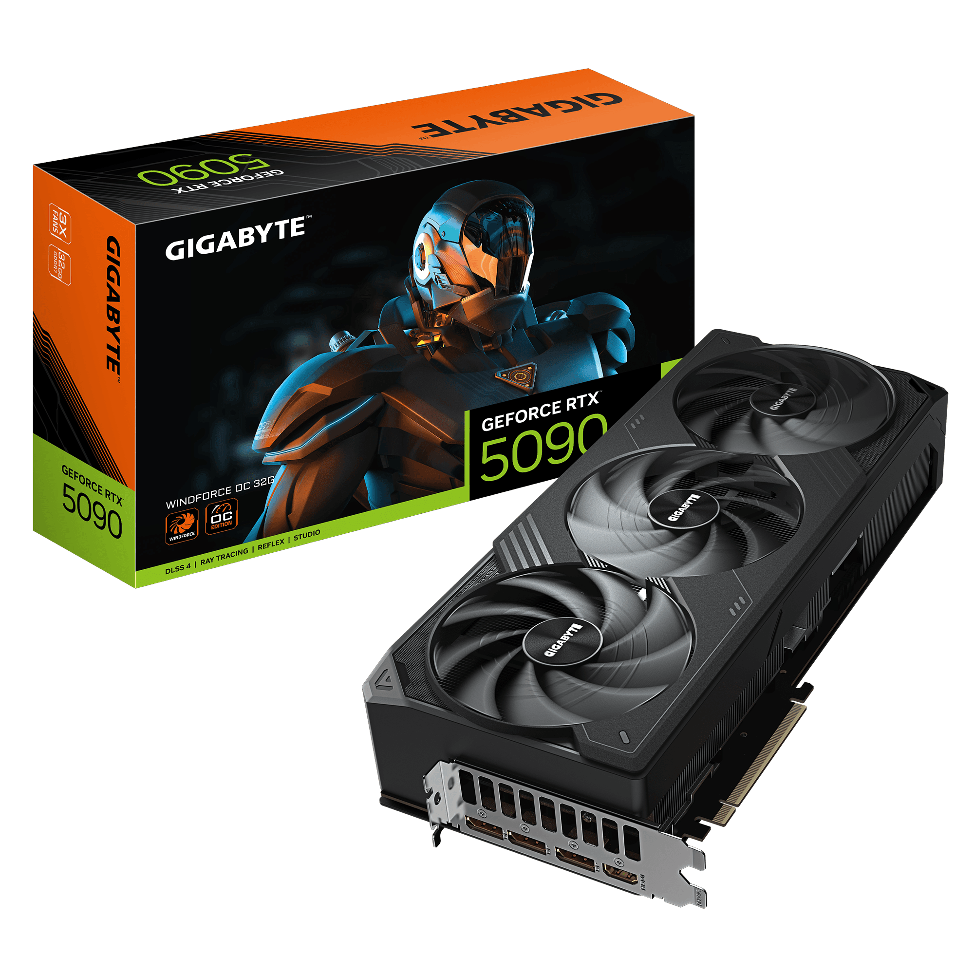 Gigabyte GeForce RTX 5090 WINDFORCE OC 32GB