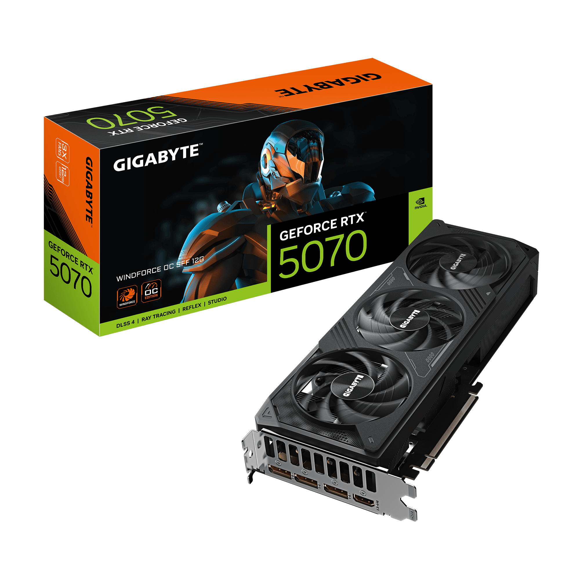 GIGABYTE GeForce RTX 5070 WINDFORCE OC SFF 12GB