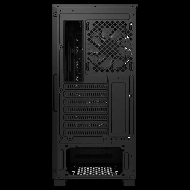 Deepcool MATREXX 50 MESH 4FS is a high airflow case that comes with four tri-color LED fans tempered glass panel Image